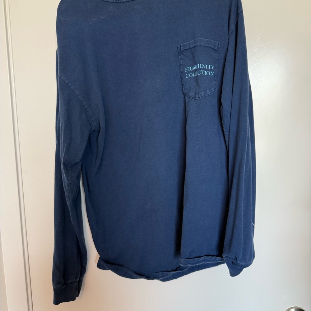 Fraternity Collection Navy Cotton Shirt